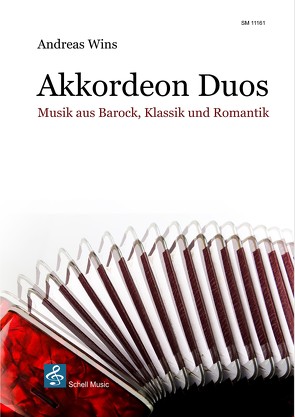 Musik aus Barock, Klassik und Romantik für Akkordeon-Duo von Wins,  Andreas