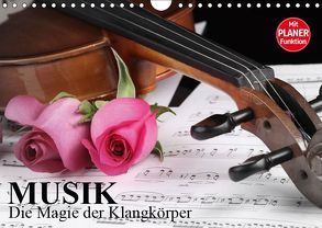 Musik – Die Magie der Klangkörper (Wandkalender 2019 DIN A4 quer) von Stanzer,  Elisabeth