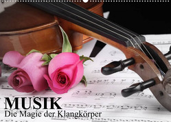Musik – Die Magie der Klangkörper (Wandkalender 2023 DIN A2 quer) von Stanzer,  Elisabeth