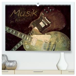 Musik im Fokus (hochwertiger Premium Wandkalender 2024 DIN A2 quer), Kunstdruck in Hochglanz von Bleicher,  Renate