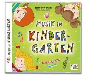 Musik im Kindergarten 1CD von Baumann,  Andreas, Ulrich,  Manfred, Wenzel,  Rainer