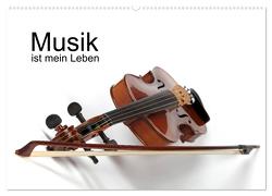 Musik ist mein Leben (Wandkalender 2024 DIN A2 quer), CALVENDO Monatskalender von Eppele,  Klaus