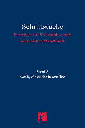 Musik, Melancholie und Tod von Barbey,  Rainer, Neecke,  Michael