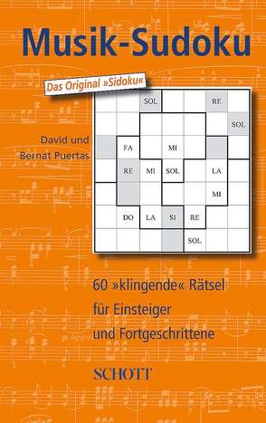 Musik-Sudoku von Puertas,  Bernat, Puertas,  David