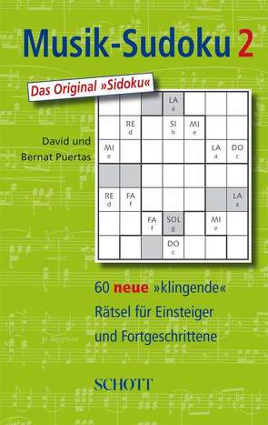 Musik-Sudoku von Puertas,  Bernat, Puertas,  David