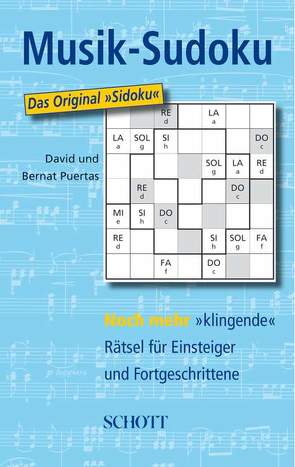 Musik-Sudoku von Puertas,  Bernat, Puertas,  David