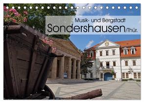 Musik- und Bergstadt Sondershausen/Thüringen (Tischkalender 2024 DIN A5 quer), CALVENDO Monatskalender von Flori0,  Flori0