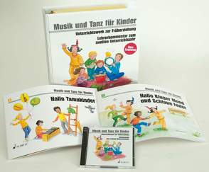 Musik und Tanz für Kinder von Becker,  Stéffie, Funk,  Jutta, Grüner,  Micaela, Nykrin,  Rudolf, Perchermeier,  Christine, Schrott,  Ulrike, Widmer,  Manuela