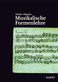 Musikalische Formenlehre von Altmann,  Günter