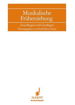 Musikalische Früherziehung von Zarius,  Karl-Heinz