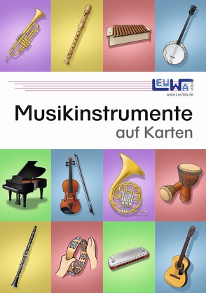Musikinstrumente auf Karten von Leuchtner,  Martin, Waizmann,  Bruno