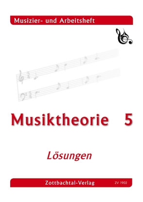 Musiktheorie 5 Lösungen von Bierler,  Lothar