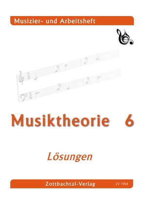 Musiktheorie 6 Lösungen von Bierler,  Lothar