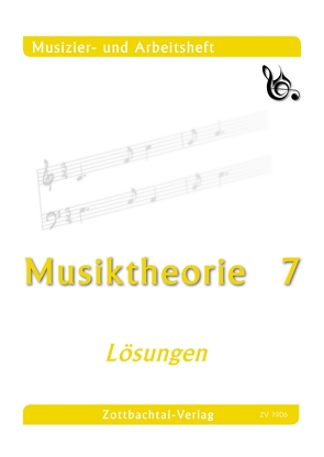 Musiktheorie 7 Lösungen von Bierler,  Lothar