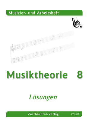 Musiktheorie 8 Lösungen von Bierler,  Lothar