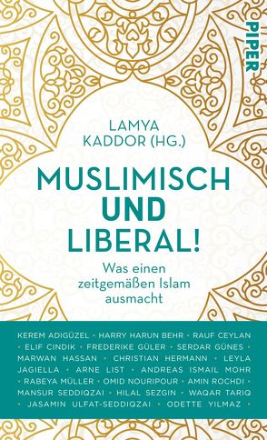 Muslimisch und liberal! von Kaddor,  Lamya