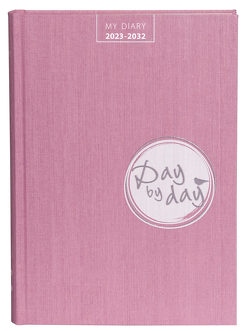 My Diary 2023-2032 „Day by Day“ flamingo-rose von Wiermer,  Hendrik