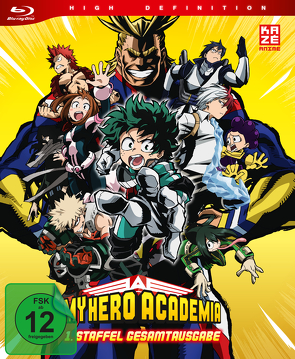 My Hero Academia – 1. Staffel – Gesamtausgabe – Blu-ray-Box (3 Blu-rays) [Deluxe Edition] von Nagasaki,  Kenji