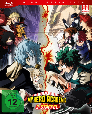 My Hero Academia – 3. Staffel – Blu-ray 1 mit Sammelschuber (Limited Edition) von Nagasaki,  Kenji