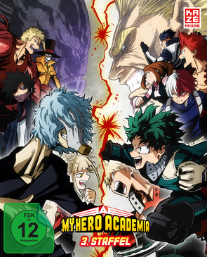 My Hero Academia – 3. Staffel – DVD 1 mit Sammelschuber (Limited Edition) von Nagasaki,  Kenji