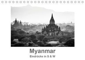 Myanmar – Eindrücke in S & W (Tischkalender 2019 DIN A5 quer) von Knappmann,  Britta