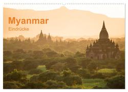 Myanmar – Eindrücke (Wandkalender 2024 DIN A2 quer), CALVENDO Monatskalender von Knappmann,  Britta