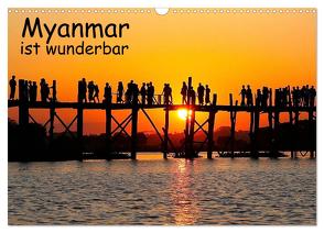 Myanmar ist wunderbar (Wandkalender 2024 DIN A3 quer), CALVENDO Monatskalender von Eppele,  Klaus