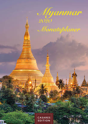Myanmar Monatsplaner 2020 30x42cm