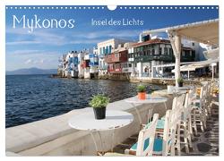 Mykonos – Insel des Lichts (Wandkalender 2024 DIN A3 quer), CALVENDO Monatskalender von Bambach,  Hartwig