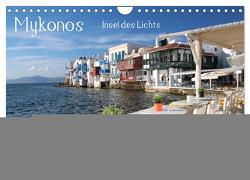 Mykonos – Insel des Lichts (Wandkalender 2024 DIN A4 quer), CALVENDO Monatskalender von Bambach,  Hartwig