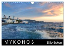 Mykonos – Stille Ecken (Wandkalender 2024 DIN A4 quer), CALVENDO Monatskalender von Manz,  Katrin