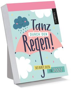 myNOTES Abreißkalender Tanz durch den Regen 2022 – 365 bunte Ideen für 2022