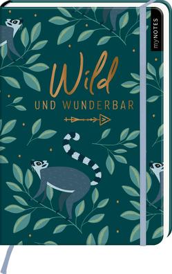 myNOTES Notizbuch A5: Wild und wunderbar
