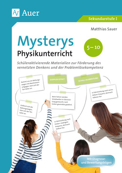 Mysterys Physikunterricht 5-10 von Sauer,  Matthias