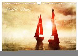 Mystic Ships (Wandkalender 2024 DIN A4 quer), CALVENDO Monatskalender von Heuer,  Nadja