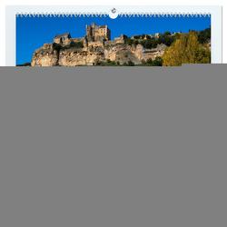 Mystische Dordogne (hochwertiger Premium Wandkalender 2024 DIN A2 quer), Kunstdruck in Hochglanz von Voigt,  Tanja