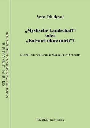 ‚Mystische Landschaft‘ oder ‚Entwurf ohne mich‘? von Dindoyal,  Vera, Kiesant,  Knut, Roloff,  Hans G
