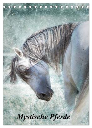 Mystische Pferde (Tischkalender 2024 DIN A5 hoch), CALVENDO Monatskalender von FotoDreams.DE,  Studio