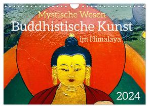 Mystische Wesen – Buddhistische Kunst im Himalaya (Wandkalender 2024 DIN A4 quer), CALVENDO Monatskalender von Bergermann,  Manfred