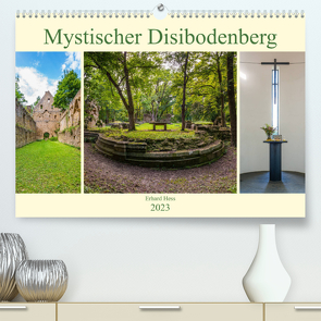 Mystischer Disibodenberg (Premium, hochwertiger DIN A2 Wandkalender 2023, Kunstdruck in Hochglanz) von Hess,  Erhard