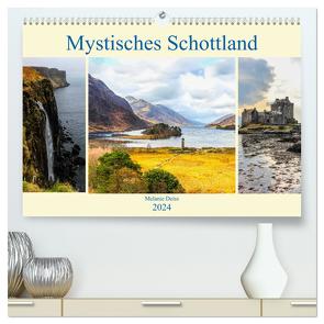 Mystisches Schottland (hochwertiger Premium Wandkalender 2024 DIN A2 quer), Kunstdruck in Hochglanz von Deiss,  Melanie