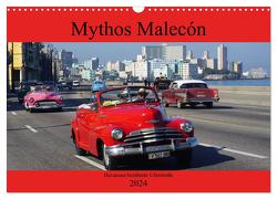 Mythos Malecón – Havannas berühmte Uferstraße (Wandkalender 2024 DIN A3 quer), CALVENDO Monatskalender von von Loewis of Menar,  Henning