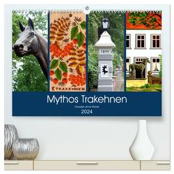 Mythos Trakehnen – Paradies ohne Pferde (hochwertiger Premium Wandkalender 2024 DIN A2 quer), Kunstdruck in Hochglanz von von Loewis of Menar,  Henning