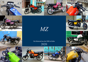 MZ – Ein Motorrad aus der DDR in Kuba (Wandkalender 2020 DIN A3 quer) von von Loewis of Menar,  Henning
