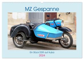 MZ-Gespanne – Ein Stück DDR auf Kuba (Wandkalender 2024 DIN A2 quer), CALVENDO Monatskalender von von Loewis of Menar,  Henning