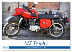 MZ Trophy – Eine Kultmaschine der DDR (Wandkalender 2024 DIN A4 quer), CALVENDO Monatskalender von von Loewis of Menar,  Henning