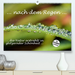 … nach dem Regen … die Natur erstrahlt in glitzernder Schönheit (Premium, hochwertiger DIN A2 Wandkalender 2022, Kunstdruck in Hochglanz) von GUGIGEI