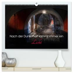 Nach der Dunkelheit kommt immer ein Licht (hochwertiger Premium Wandkalender 2024 DIN A2 quer), Kunstdruck in Hochglanz von Rajbar,  Ludvik