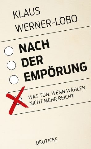 Nach der Empörung von Werner-Lobo,  Klaus