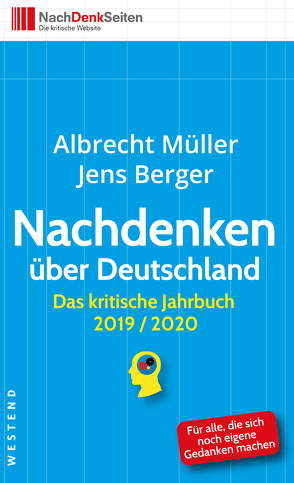 Nachdenken über Deutschland von Berger,  Jens, Müller,  Albrecht